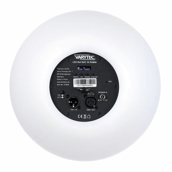 36. Varytec LED Ball BAT 30 RGBW
