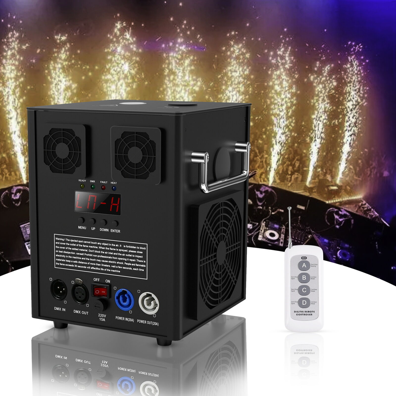 Machine Cold Spark 750W 